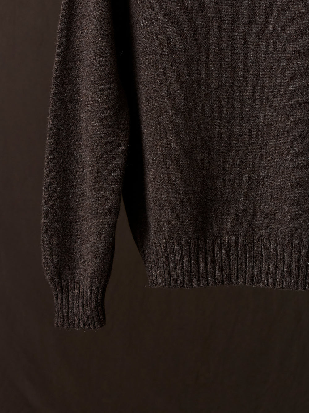 Cashmere Round Neck Pullover Terra