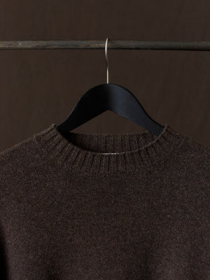 Cashmere Round Neck Pullover Terra