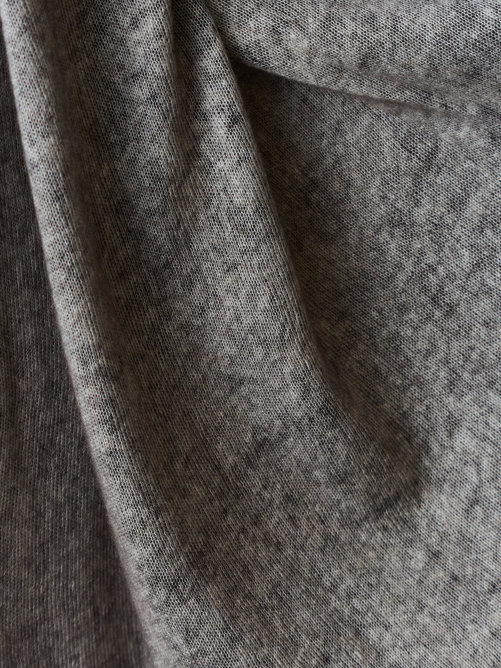 Unisex Hand Painted Cashmere Scarf N/Taupe
