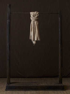Unisex Hand Painted Cashmere Scarf Yak