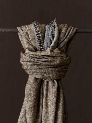 Unisex Hand Painted Cashmere Scarf N/Yak