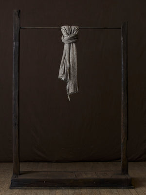 Unisex Bi-Colour Cashmere Scarf Carruba / Taupe