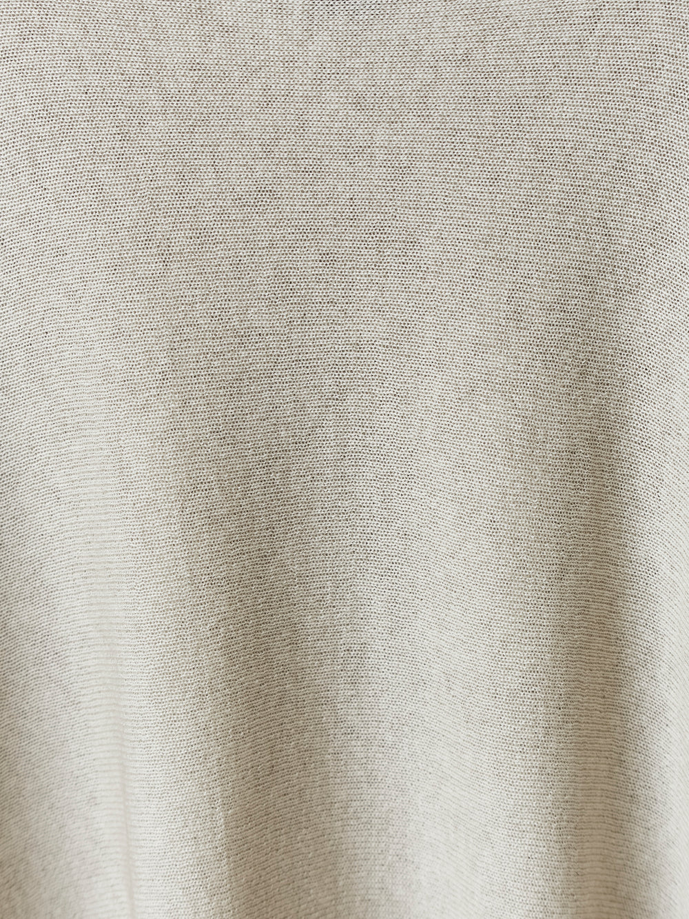Hand Painted Light Cashmere Pullover Taupe