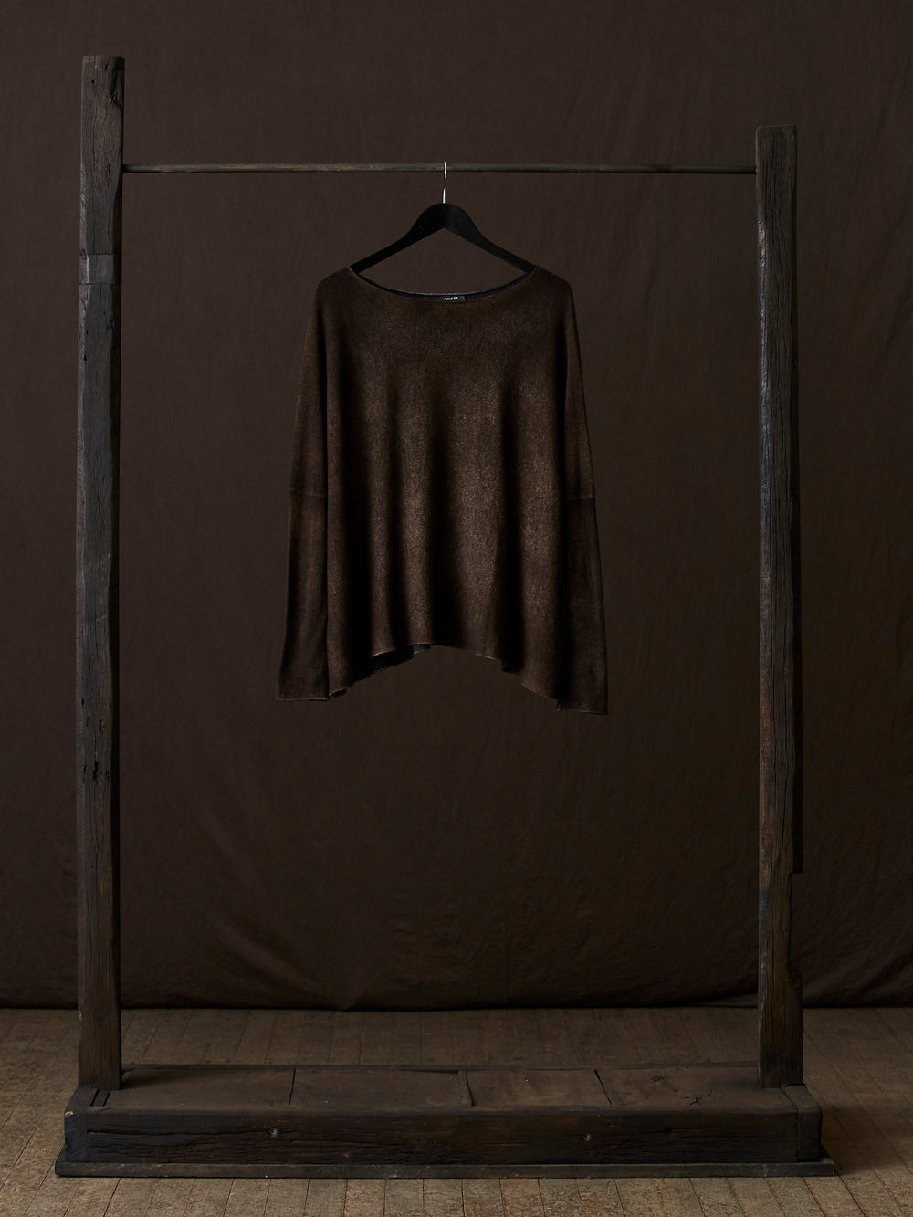 Hand Painted Light Cashmere Pullover N/Yak
