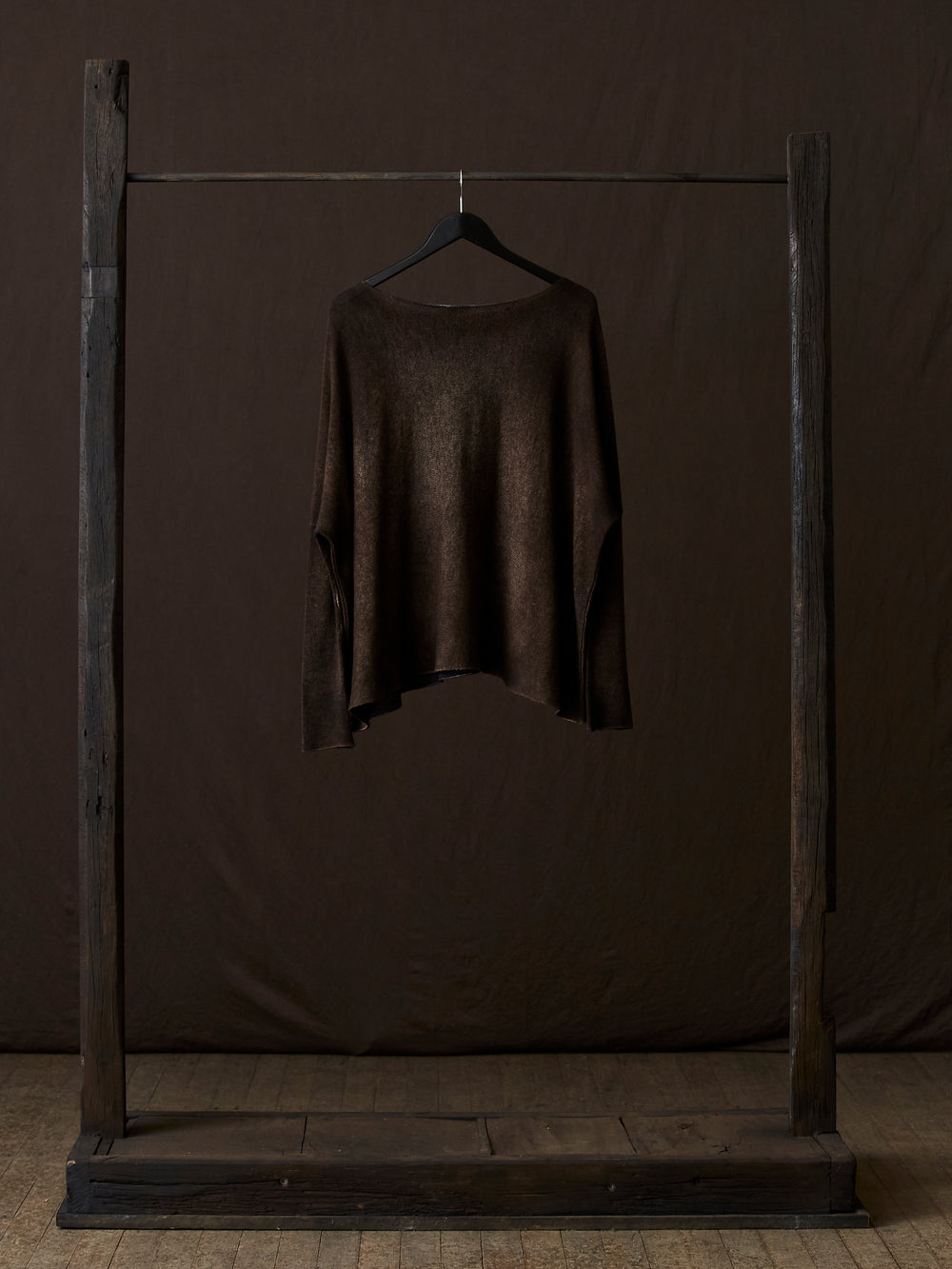 Hand Painted Light Cashmere Pullover N/Yak