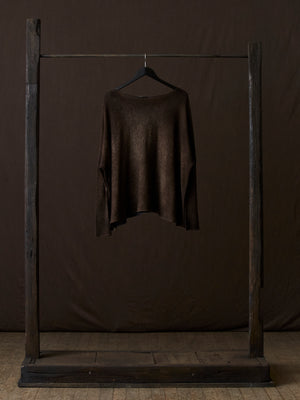 Hand Painted Light Cashmere Pullover N/Yak