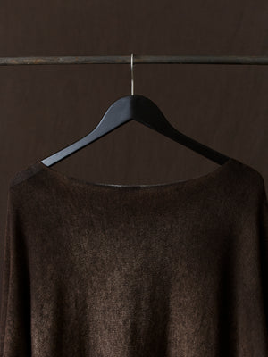 Hand Painted Light Cashmere Pullover N/Yak