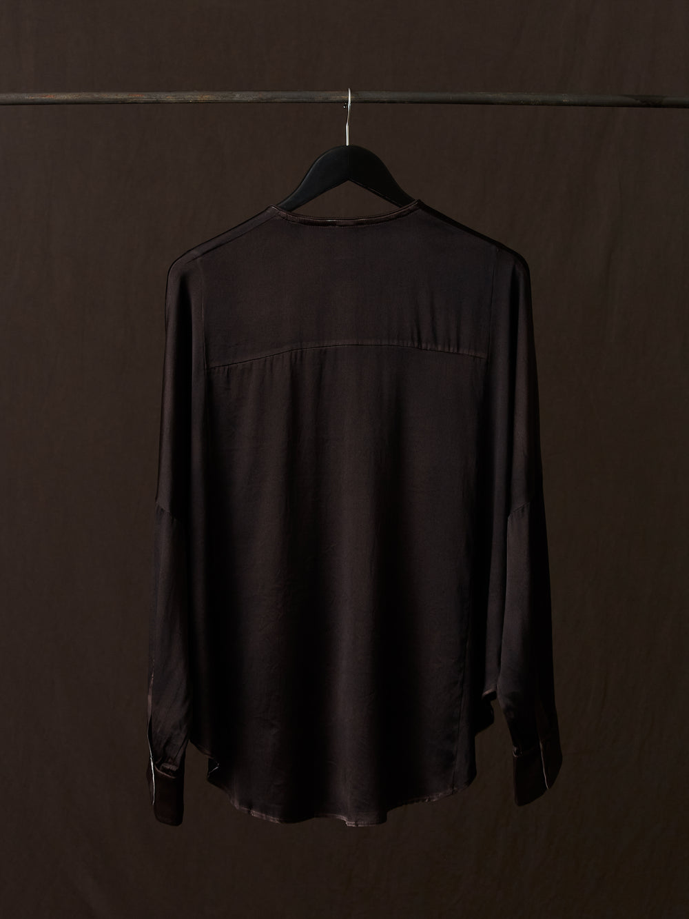 Hand Painted Silk Shirt N/Carruba