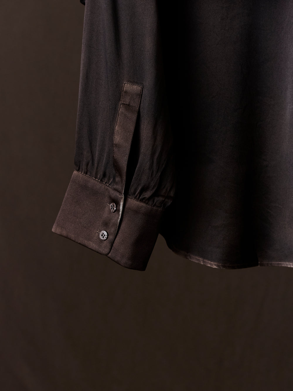 Hand Painted Silk Shirt N/Carruba