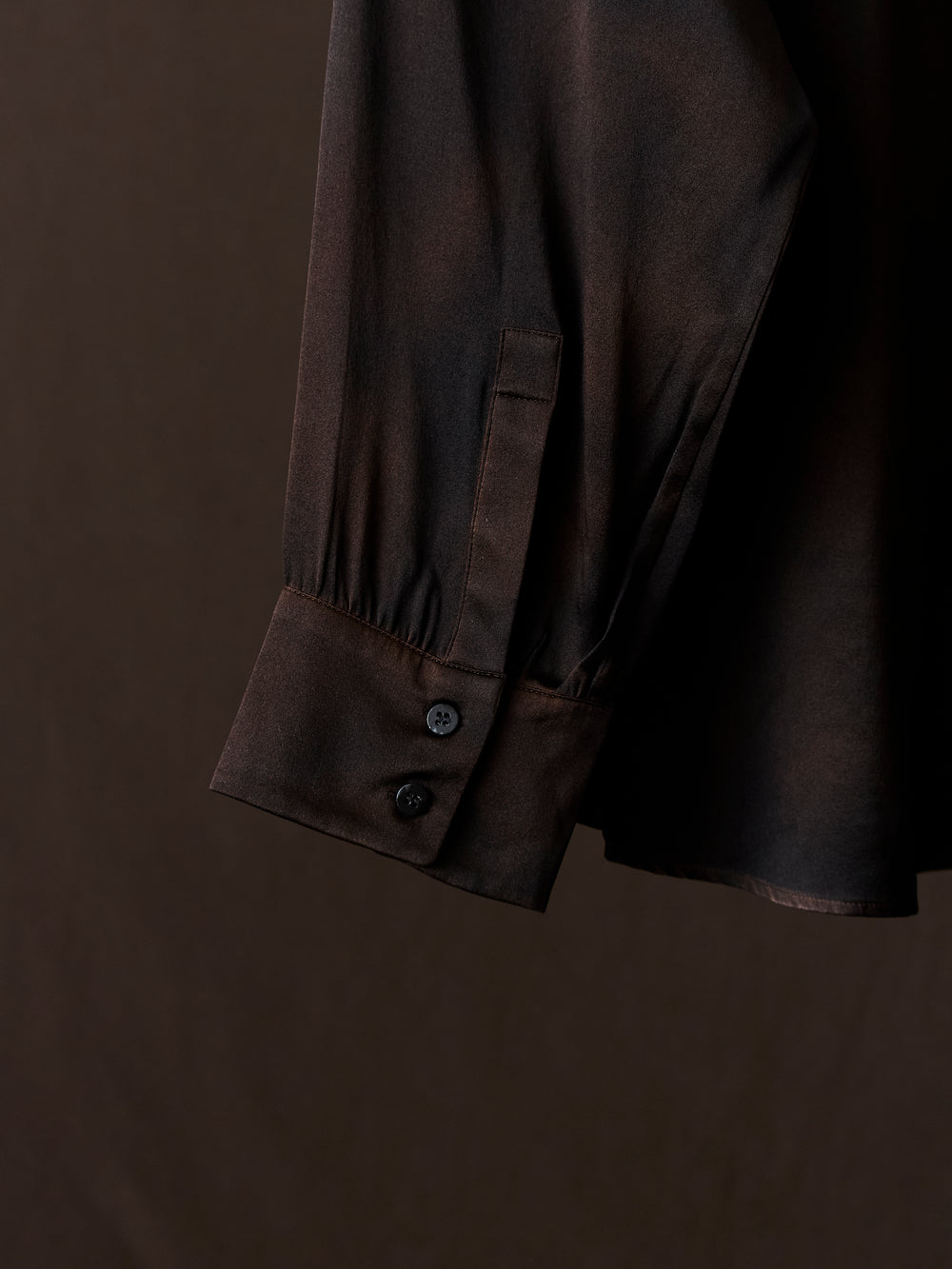 Hand Painted Silk Shirt N/Yak