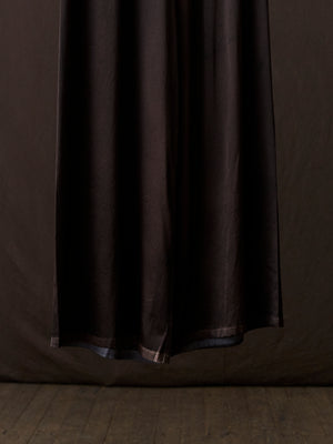 Hand Painted Stretch Silk Palazzo Pants N/Carruba