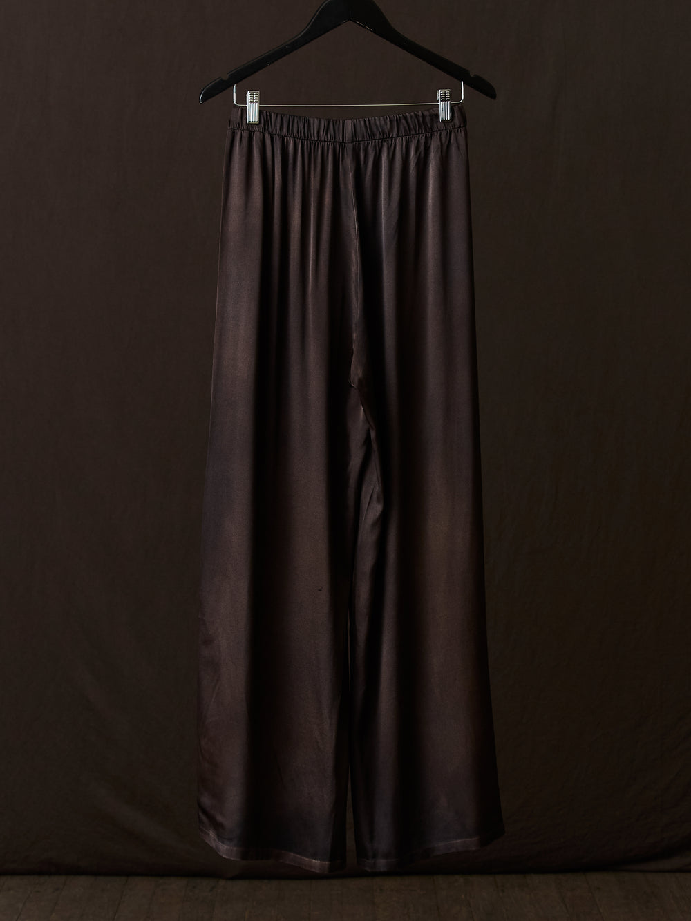 Hand Painted Stretch Silk Palazzo Pants N/Yak