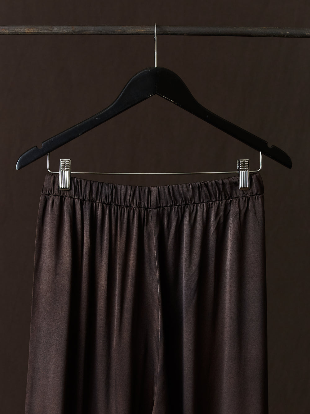 Hand Painted Stretch Silk Palazzo Pants N/Yak