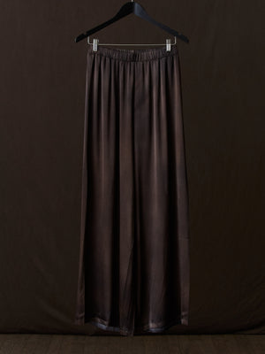 Hand Painted Stretch Silk Palazzo Pants N/Yak
