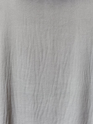 Hand Painted Stretch Silk LS Blouse N/Taupe