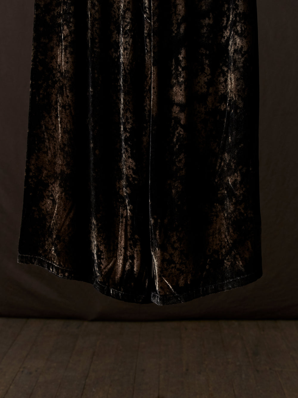 Salt Effect Velvet Palazzo Pants Yak