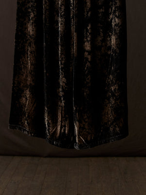 Salt Effect Velvet Palazzo Pants Yak