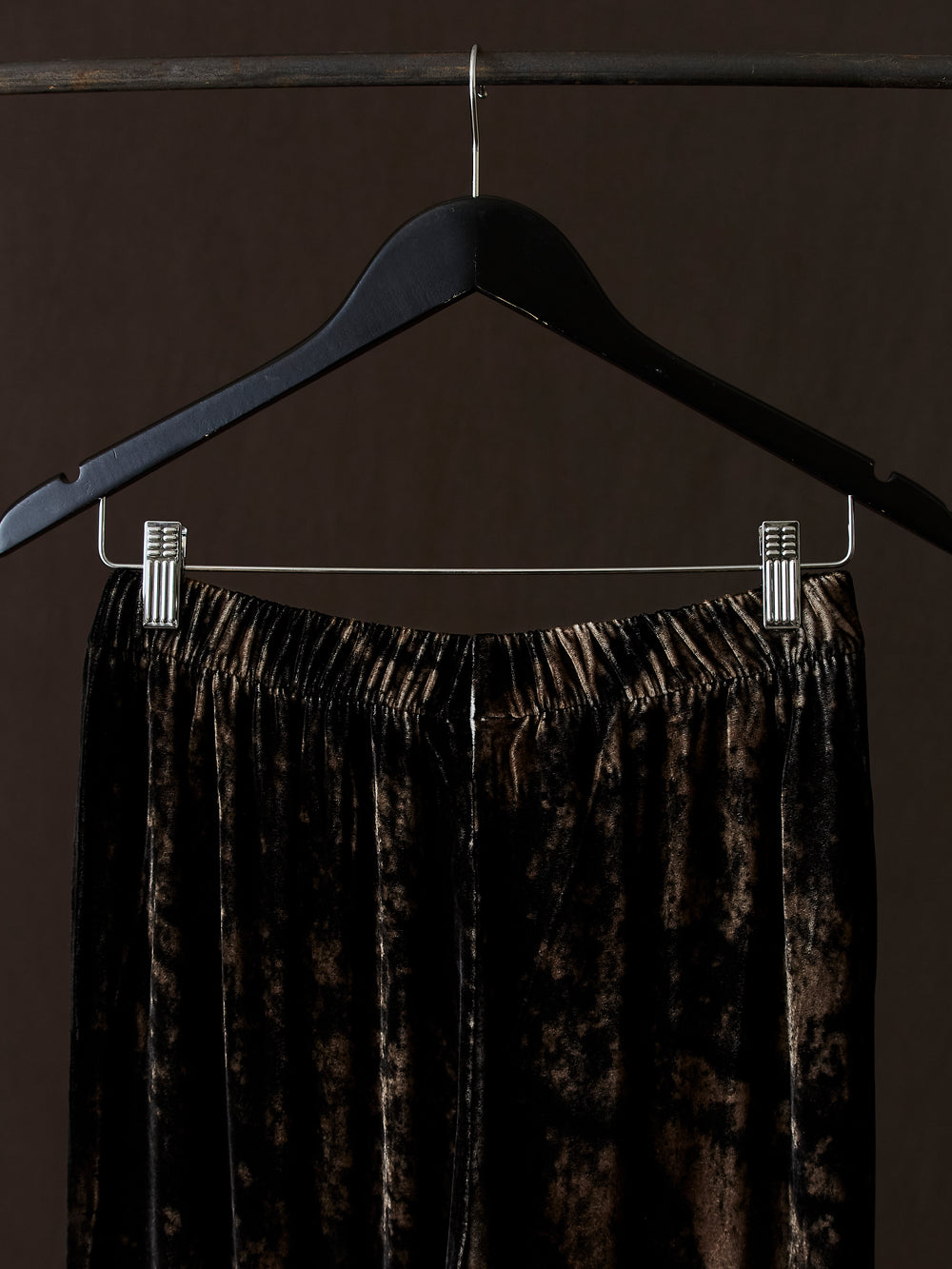 Salt Effect Velvet Palazzo Pants Yak