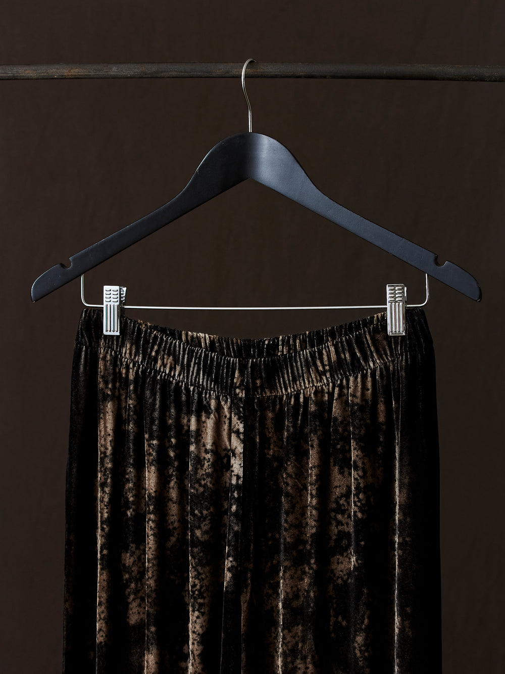 Salt Effect Velvet Palazzo Pants Yak