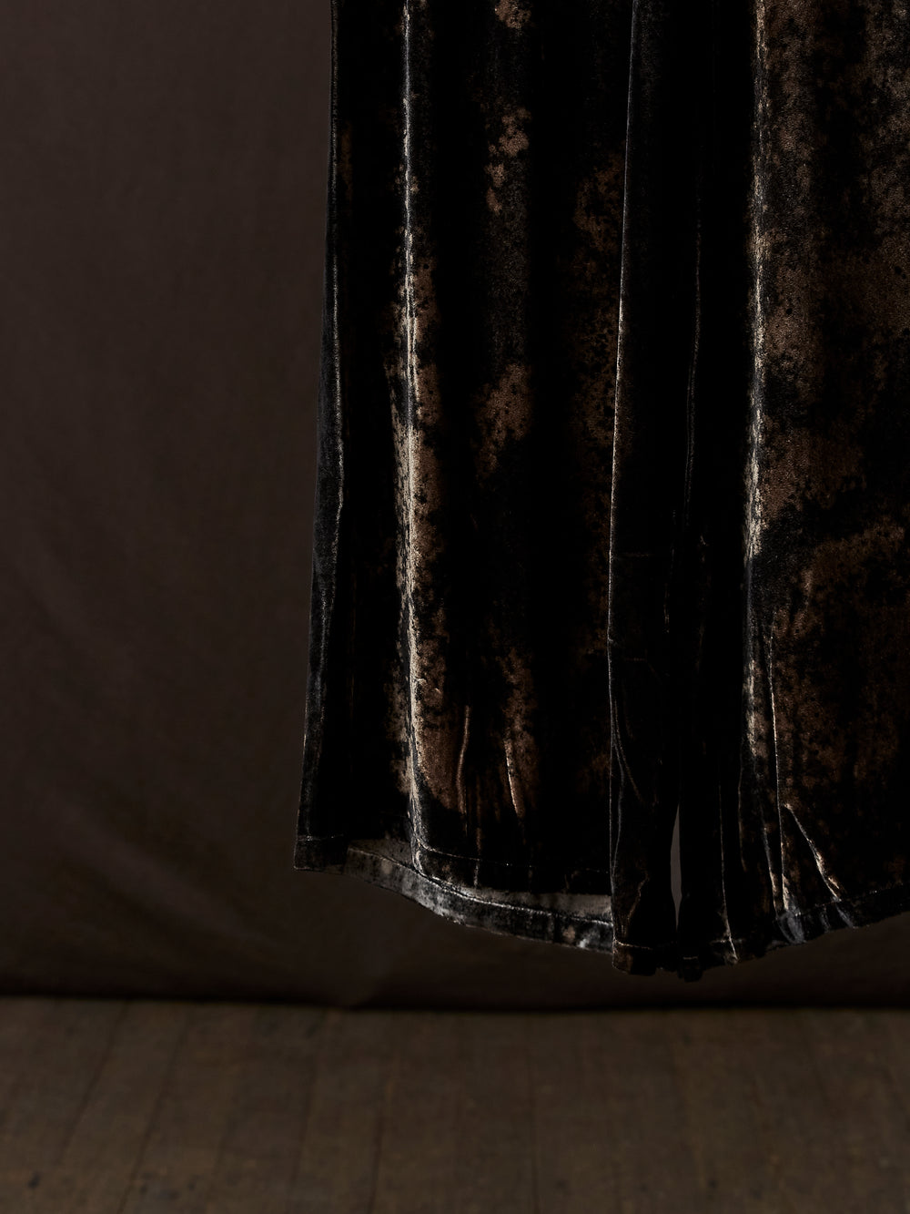 Salt Effect Velvet Palazzo Pants Yak