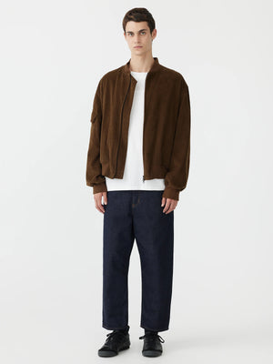 Cord Bomber Jacket Carob