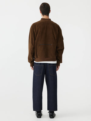 Cord Bomber Jacket Carob