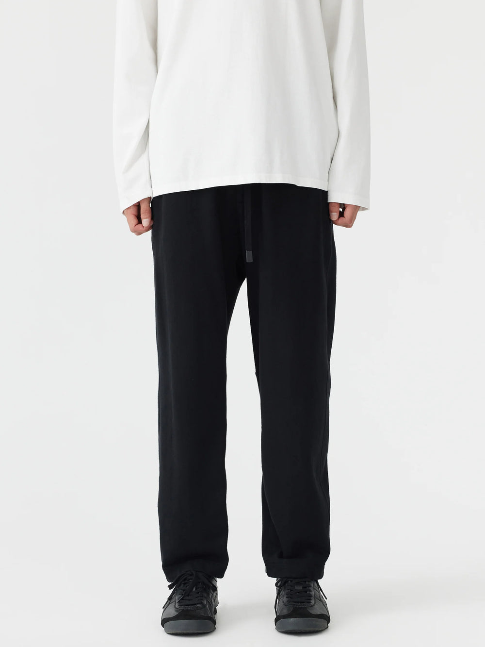 DBL JSY Gusset Track Pant Black