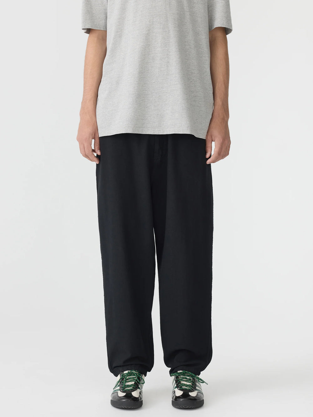 Canvas Lo Rise Pull On Pant Black
