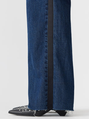 Slouch Tuxedo Jean Worn Indigo