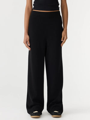 Wide Leg Athletic Cotton Pant