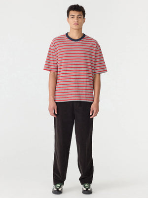 Straight Leg Cord Pant Dark Brown