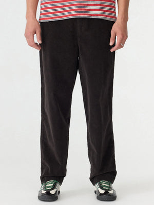 Straight Leg Cord Pant Dark Brown