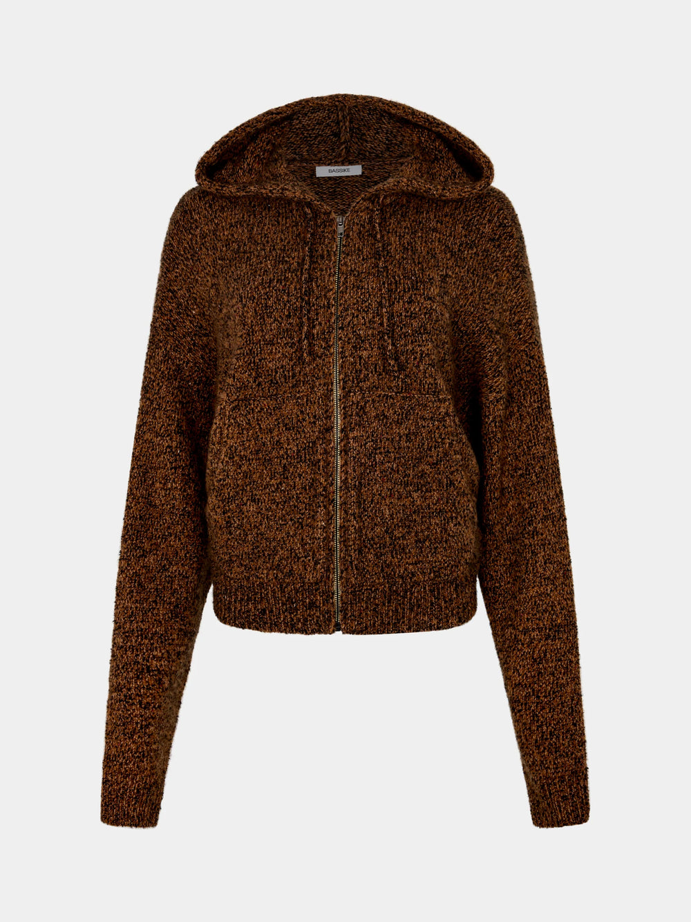 Melange Hooded Knit