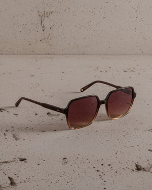 Agnes Sun Crimson Fade / Amaretto Gradient
