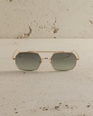 Clovis - Champagne / Green Gradient