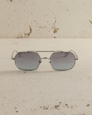 Clovis - Ruthenium Brushed / Blue Gradient