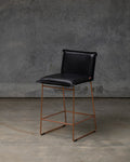 Amy Bar Stool Copper - Lunare Black