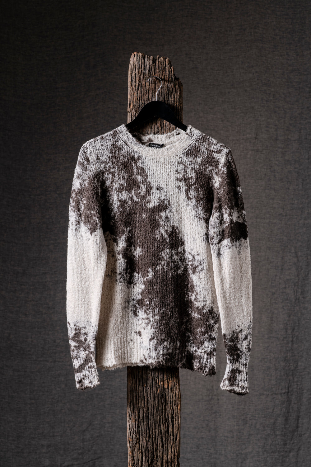 Man Round Neck Cotton Pullover Carruba