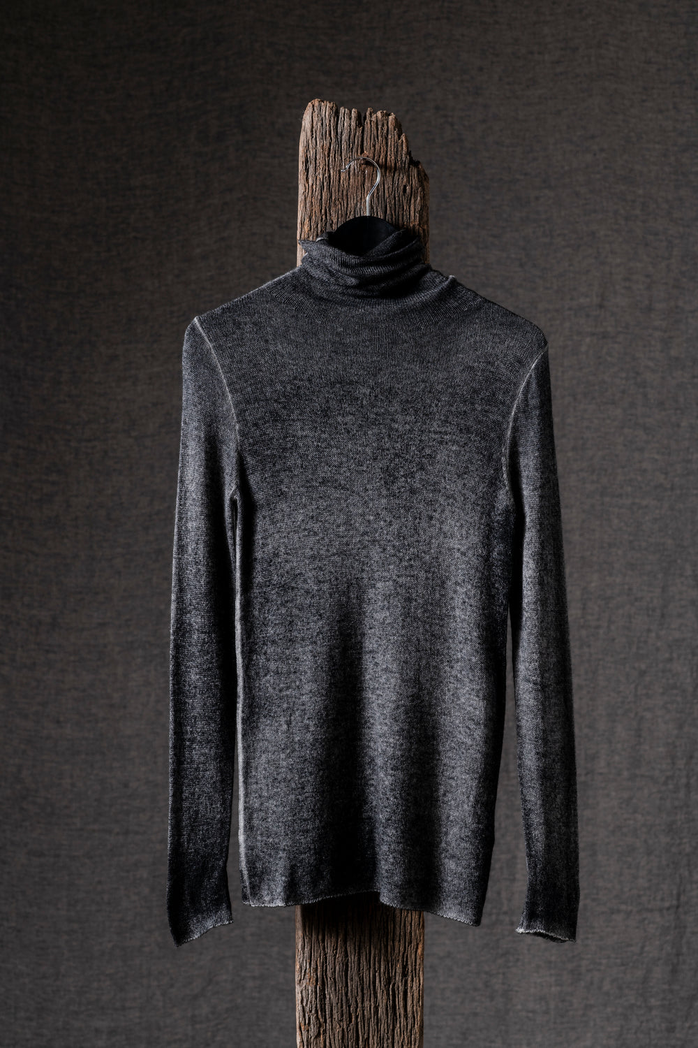 Woman Light Cashmere High Neck Pullover N/Nero