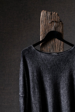 Woman Boat Neck Superlight Cashmere Pullover N/Nero
