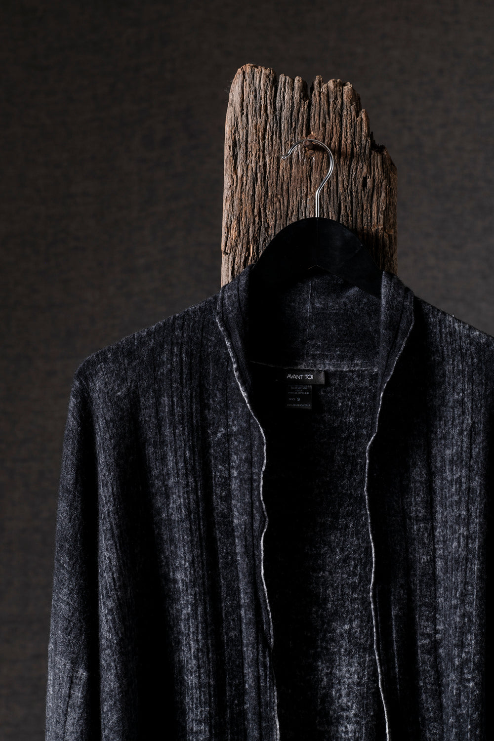 Woman Long Cardigan Light Cashmere N/Nero