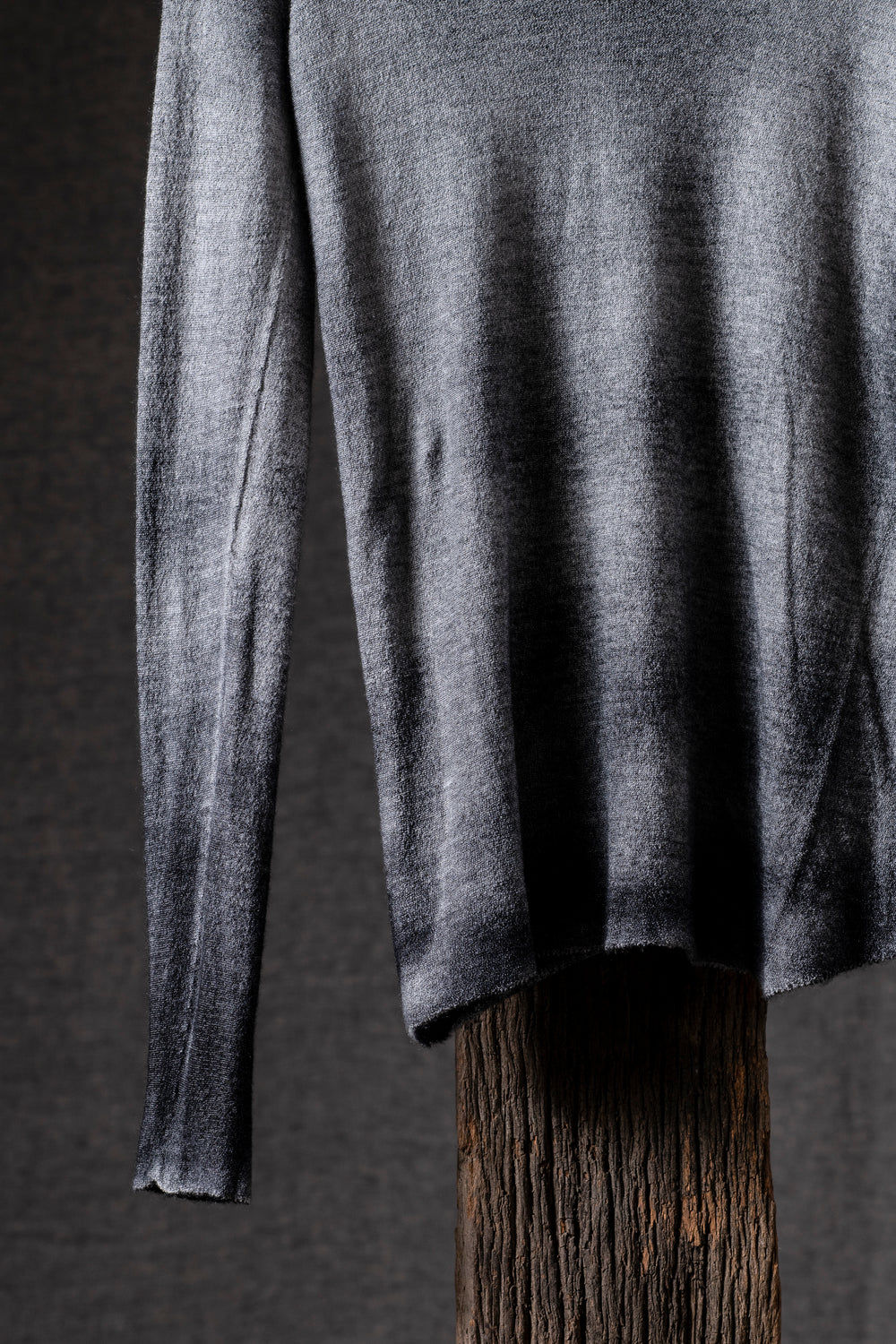Woman V Neck Reversible Stretch Pullover Husky