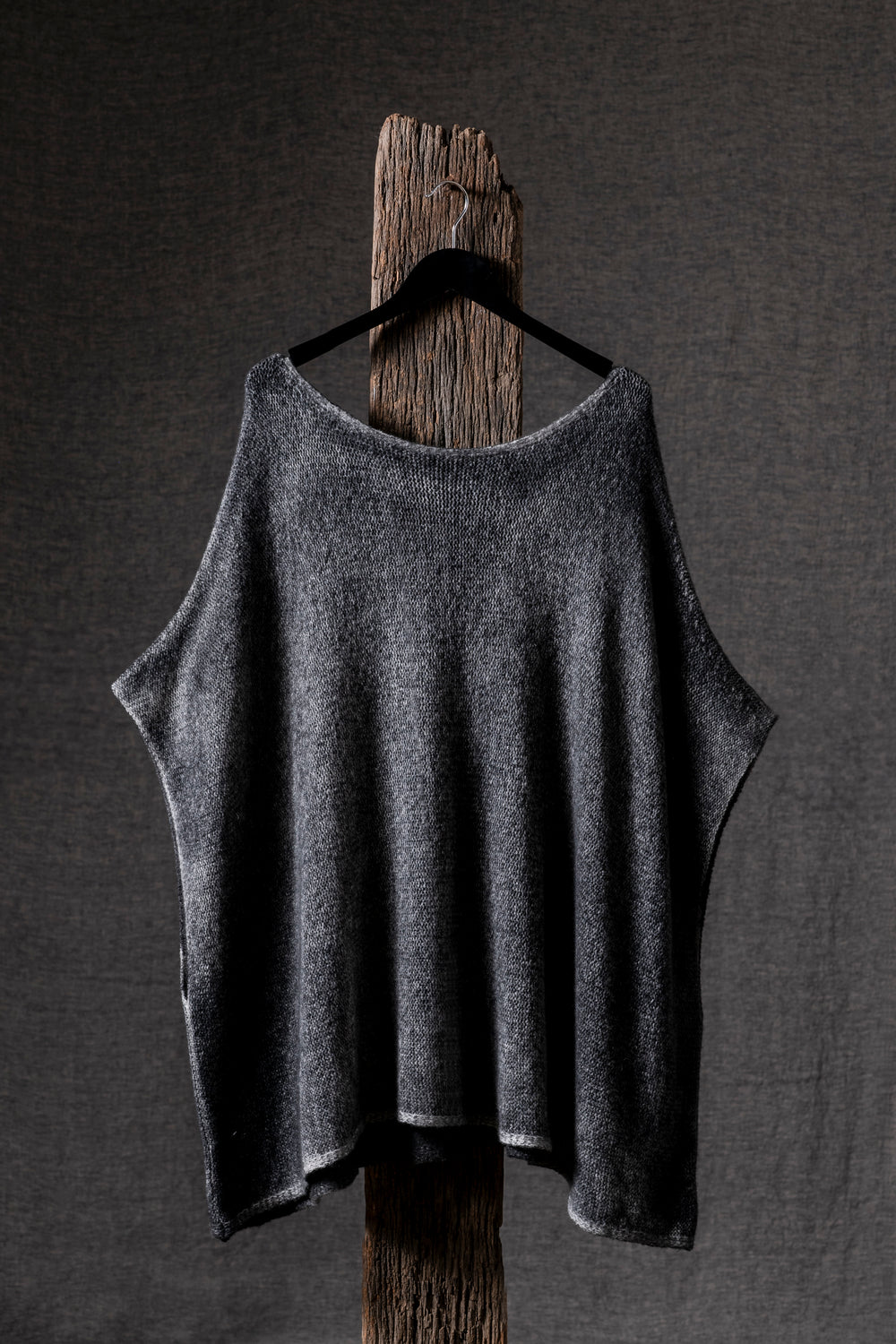 Woman Poncho Pullover Cashmere Silk Husky O/S