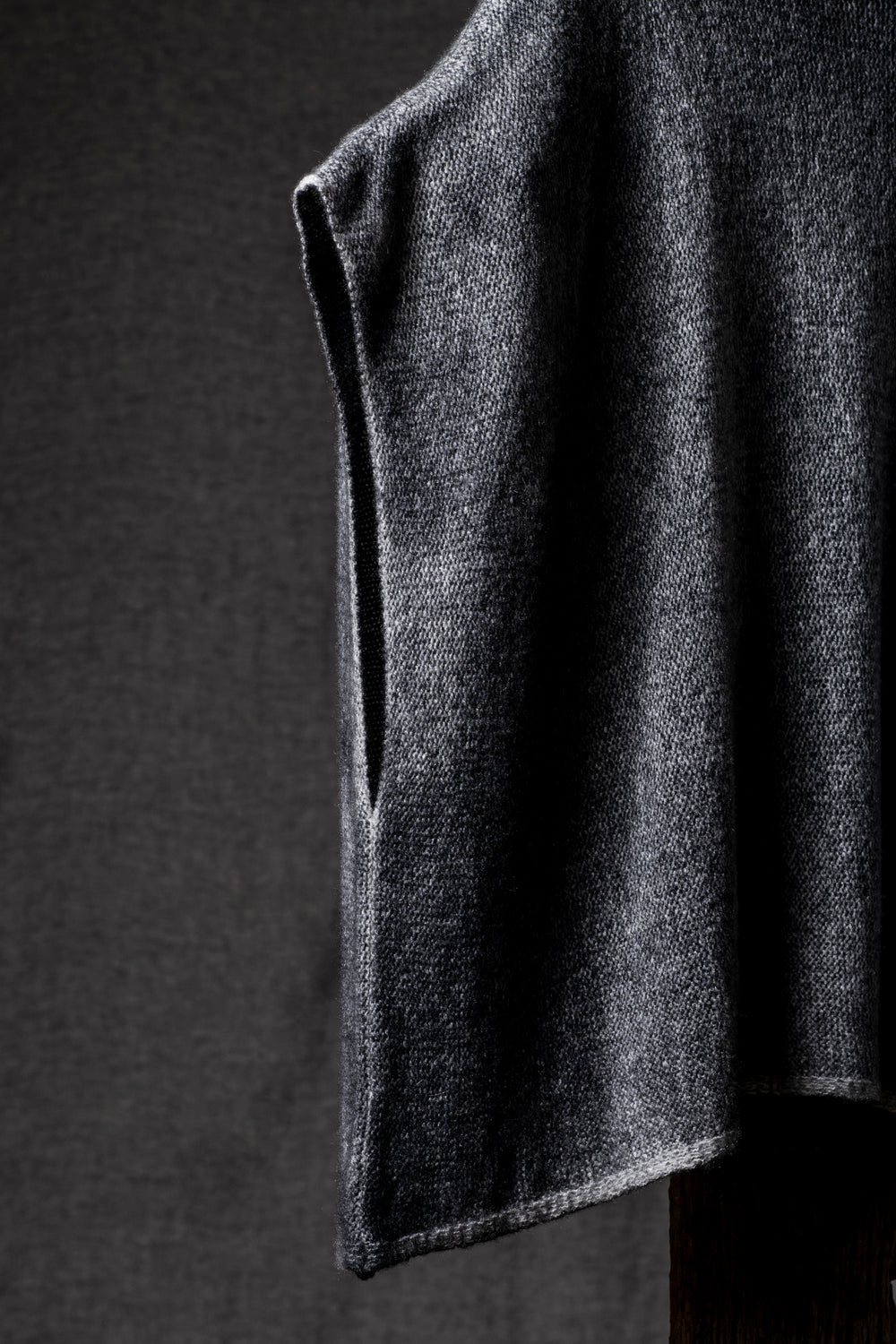 Woman Poncho Pullover Cashmere Silk Husky O/S