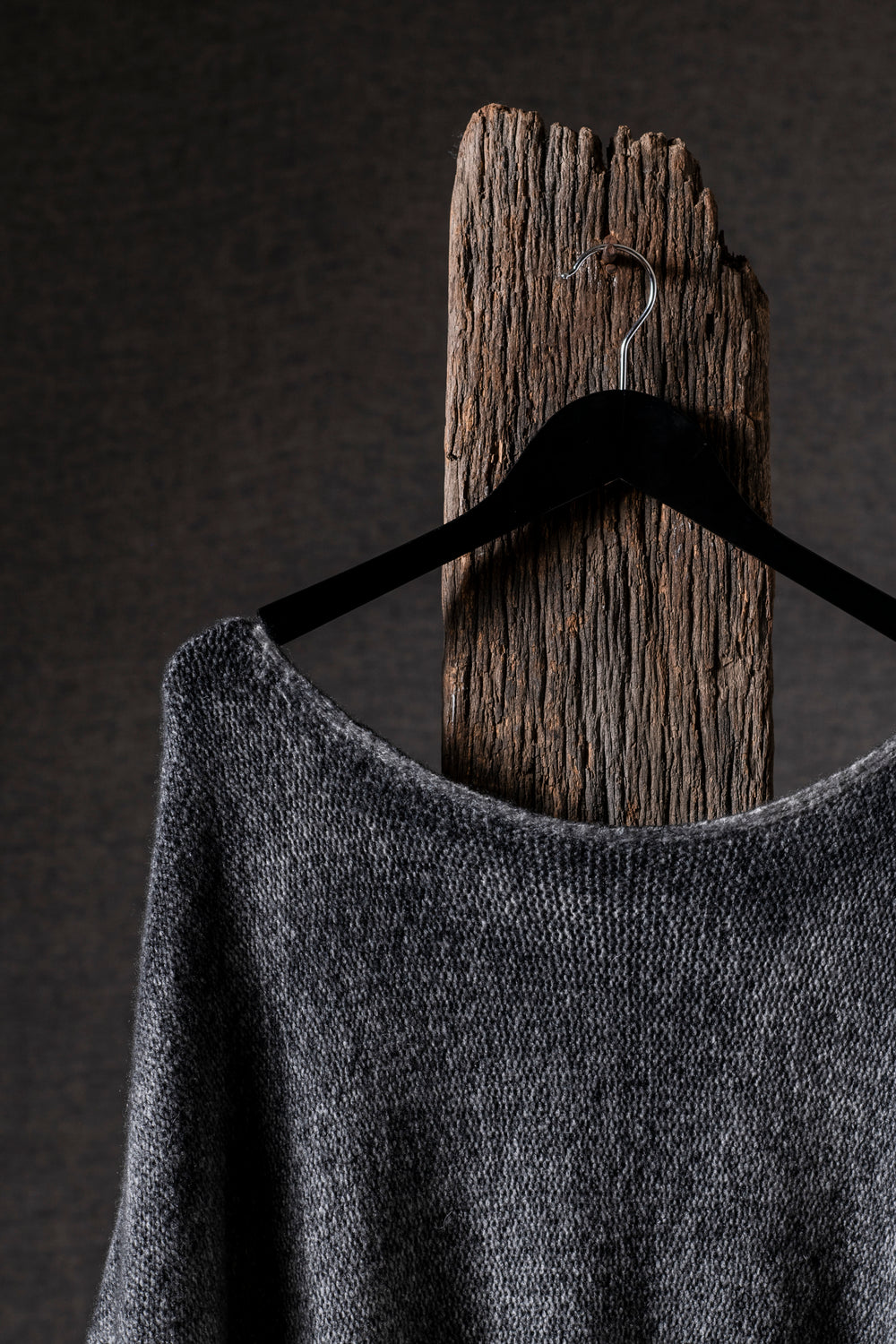 Woman Poncho Pullover Cashmere Silk Husky O/S