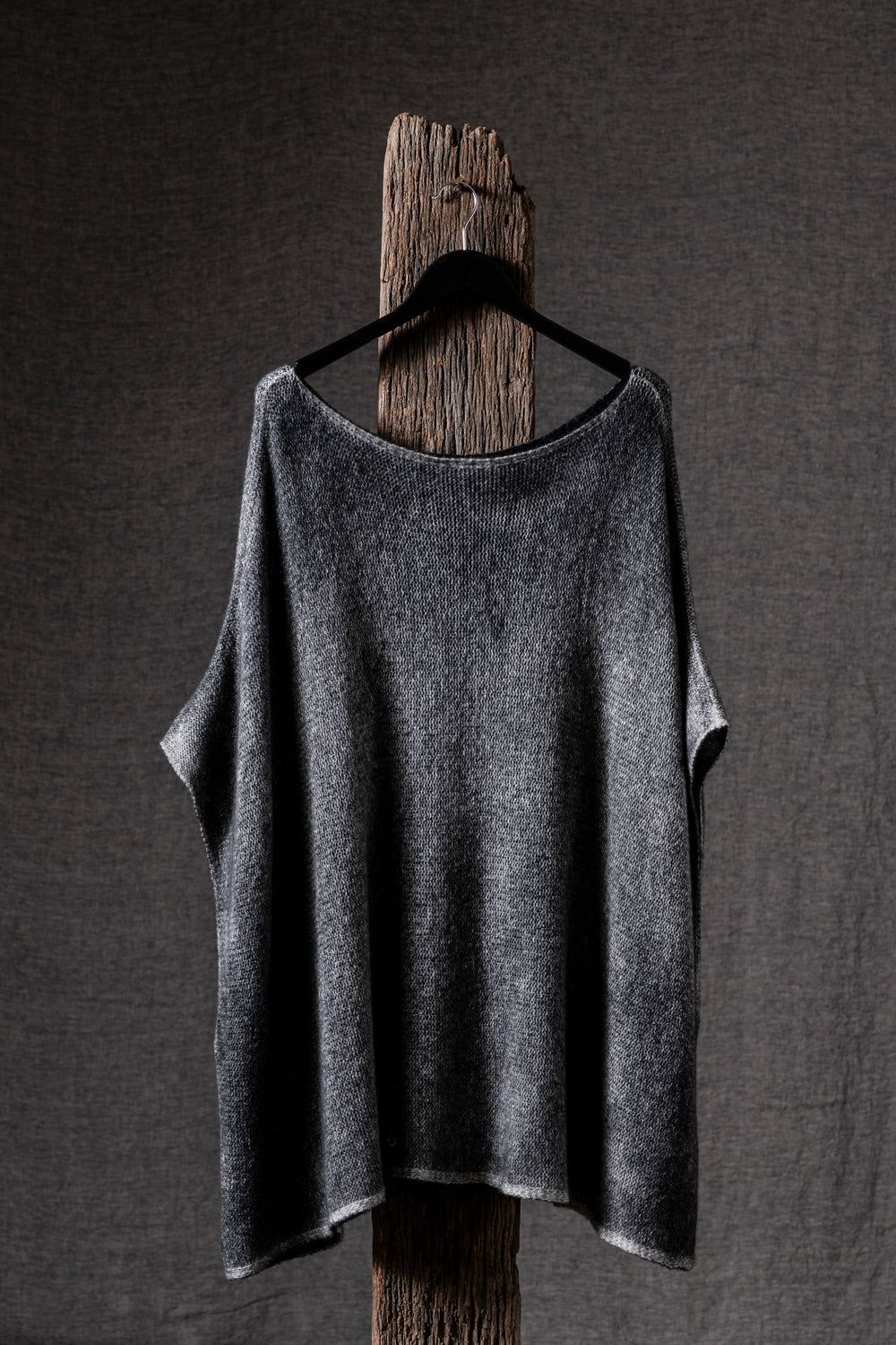 Woman Poncho Pullover Cashmere Silk Husky O/S