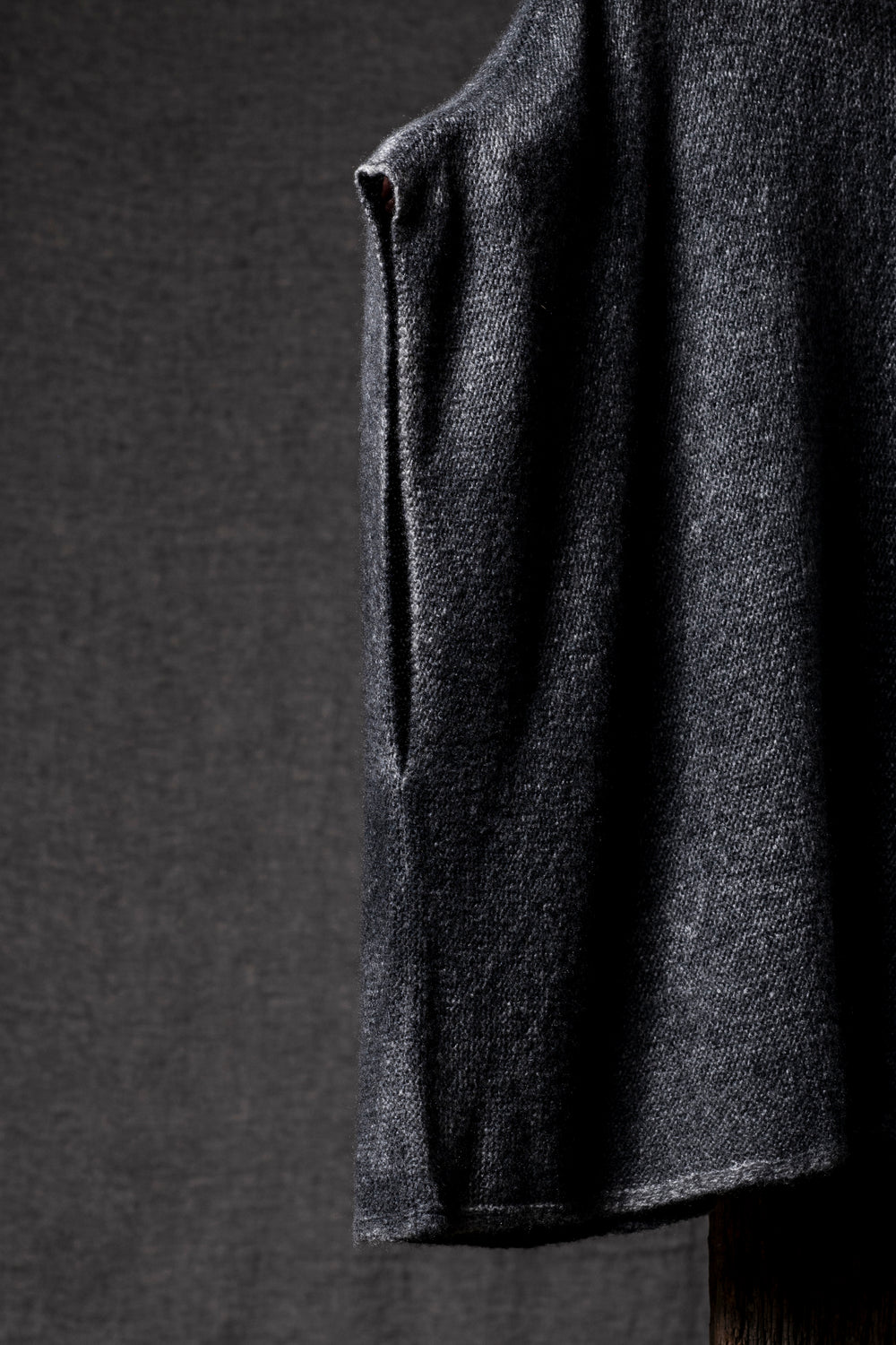 Woman Poncho Pullover Cashmere Silk N/Nero O/S