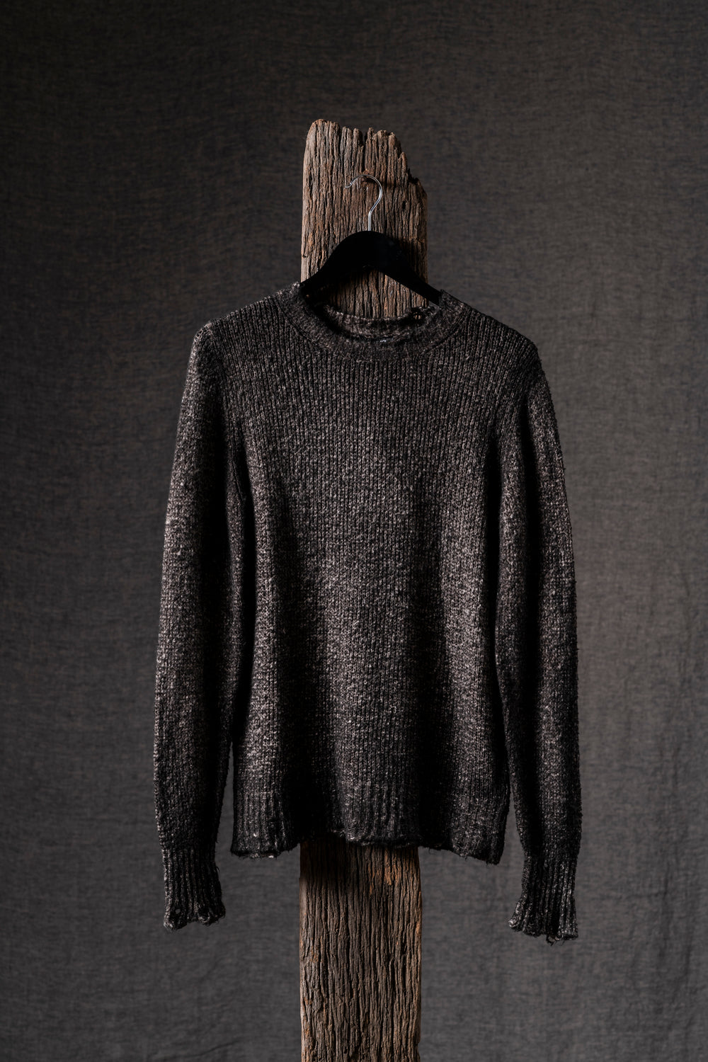Man Hand Painted Brushed Cotton Pulllover Carruba