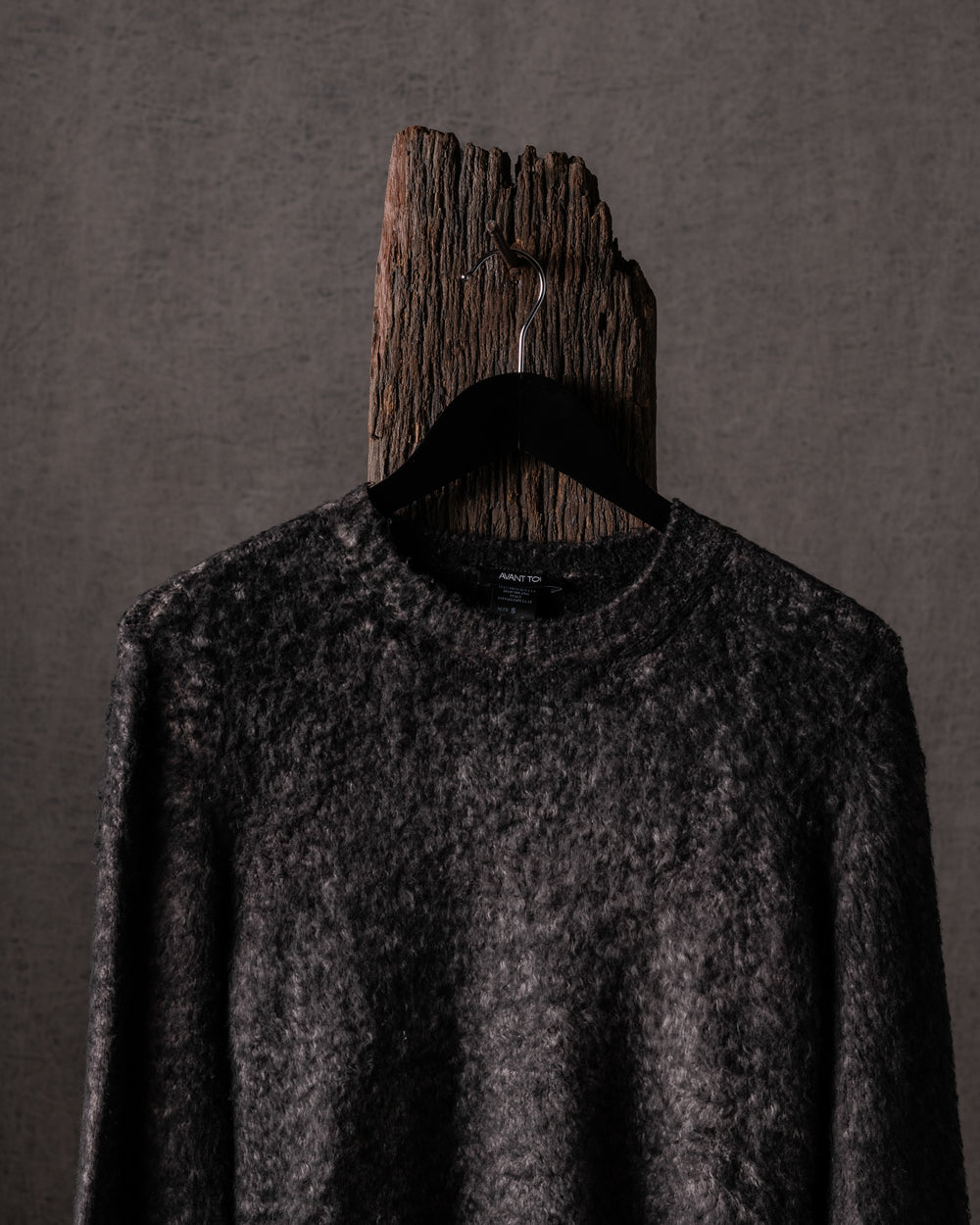 Woman Hand-Painted Brushed Cotton Pullover Carruba