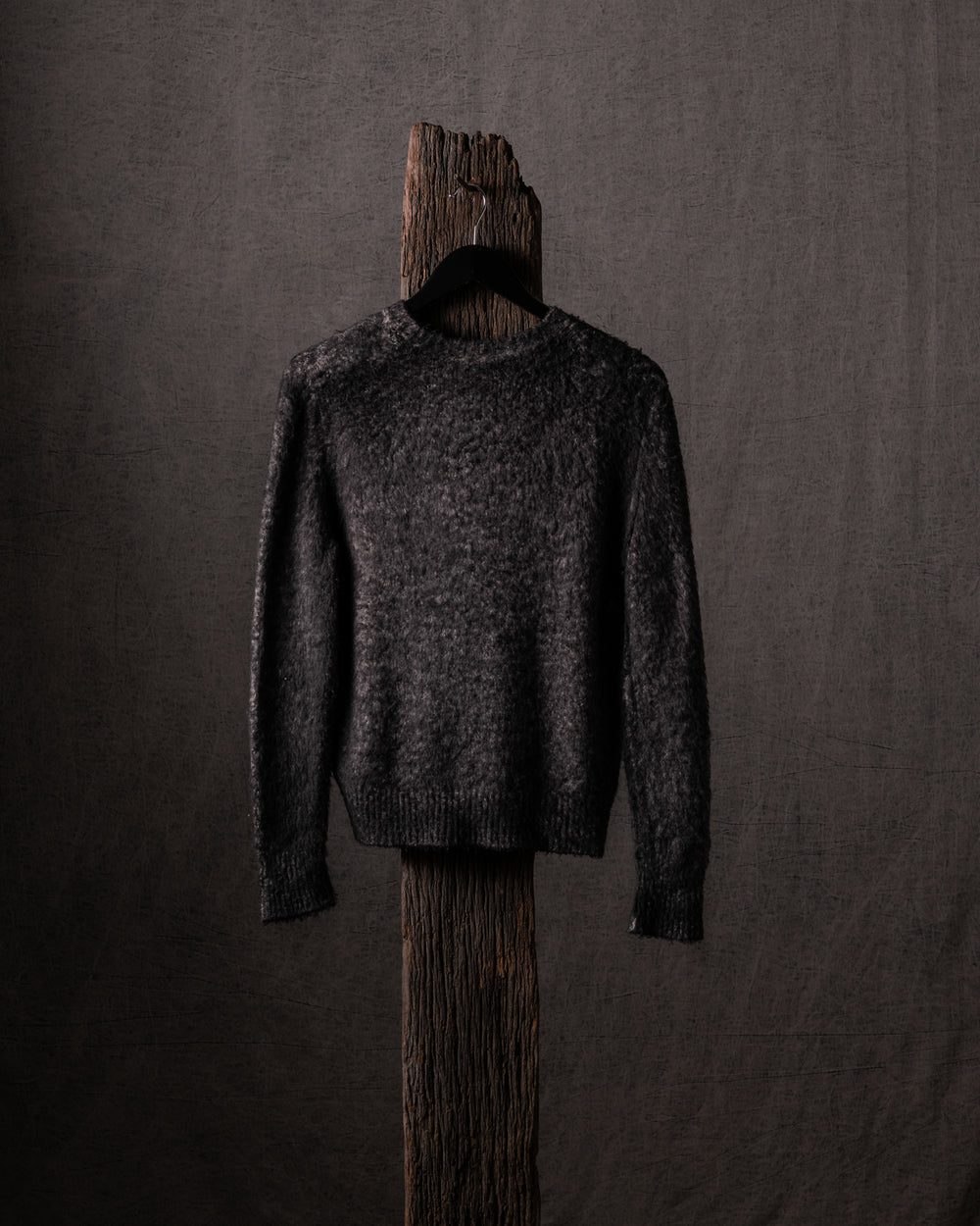 Woman Hand-Painted Brushed Cotton Pullover Carruba